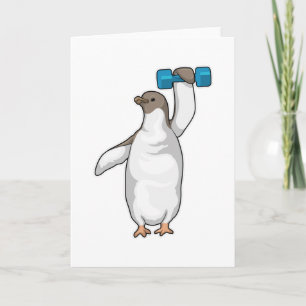 Penguin Fitness Dumbbell Kaart