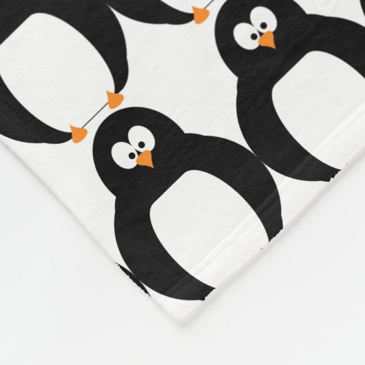 Penguin Fleece Blanket Deken (Hoek)