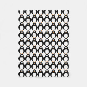 Penguin Fleece Blanket Deken