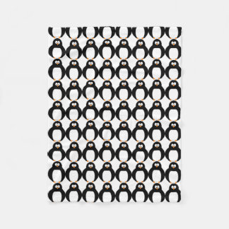 Penguin Fleece Blanket Deken