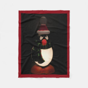 Penguin Fleece Blanket Deken
