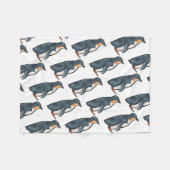 Penguin Fleece Deken (Voorkant (Horizontaal))