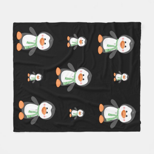 Penguin fleece werp (Voorkant (Horizontaal))