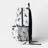 Penguin Flight Squad | Ocean Art Design Bedrukte Rugzak (Rechts)