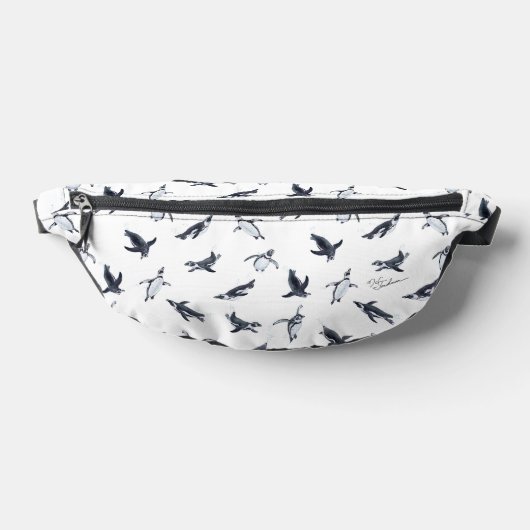 Penguin Flight Squad | Ocean Art Design Heuptasje (Liggend)