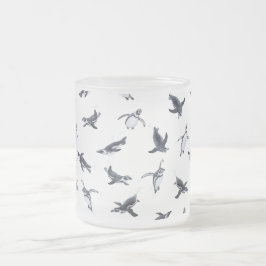 Penguin Flight Squad | Ocean Art Design Matglas Koffiemok