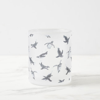 Penguin Flight Squad | Ocean Art Design Matglas Koffiemok