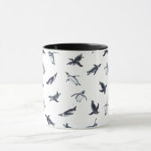 Penguin Flight Squad | Ocean Art Design Mok (Midden)