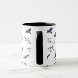 Penguin Flight Squad | Ocean Art Design Mok