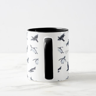 Penguin Flight Squad | Ocean Art Design Mok