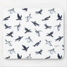 Penguin Flight Squad | Ocean Art Design Muismat