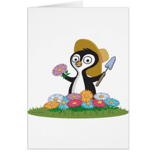 Penguin Flower Gardener