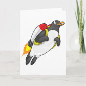 Penguin Flying Jetpack Kaart (Voorkant)