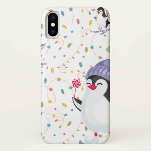 Penguin Folly Case-Mate iPhone Case (Achterkant)