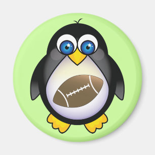 Penguin Football Magneet