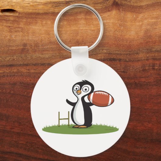 Penguin Football Sleutelhanger (Voorkant)