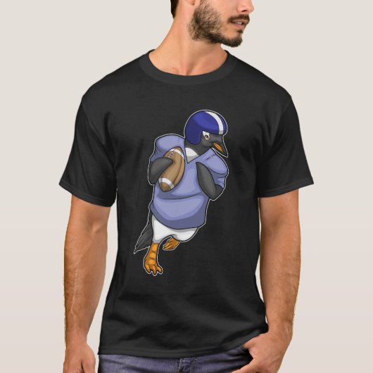 Penguin Football Sport T-shirt (Voorkant)