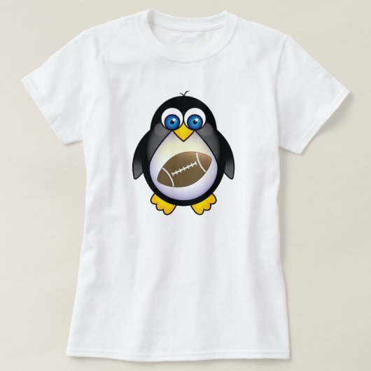Penguin Football T-shirt (Design voorkant)