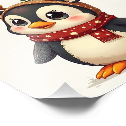 Penguin Foto Afdruk (Hoek)