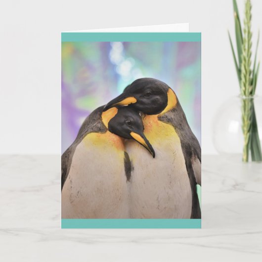 PENGUIN Fotografie Wenskaart Kaart (Voorkant)