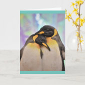 PENGUIN Fotografie Wenskaart Kaart (Gele Bloem)