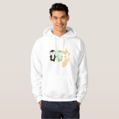 Penguin Fox Frog Funny Animals Kinder Hoodie (Voorkant volledig)