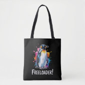 Penguin Freeloader verzet zich tegen politiek Tote Bag (Voorkant)
