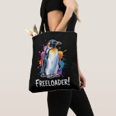 Penguin Freeloader verzet zich tegen politiek Tote Bag (Dichtbij)