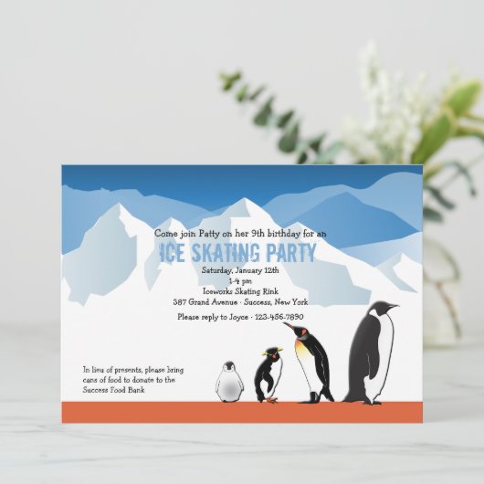 Penguin Friends Kaart (Staand voorkant)