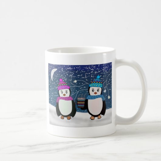 Penguin Friends Koffiemok (Rechts)