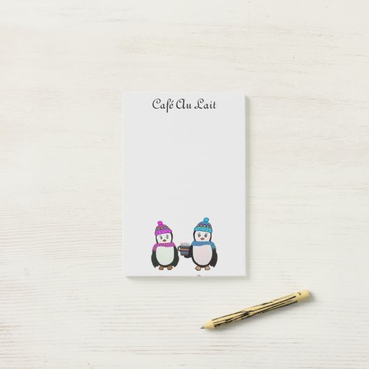 Penguin Friends Post-it® notes (Op bureau)