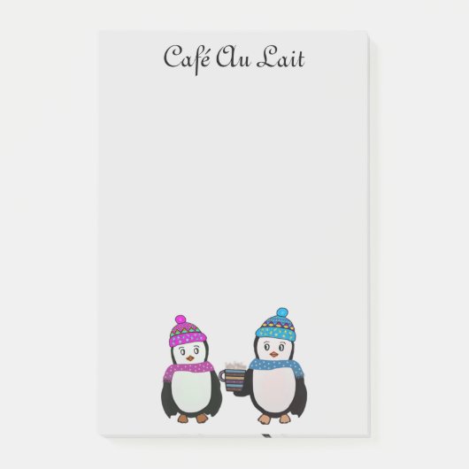Penguin Friends Post-it® notes (Voorkant)