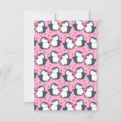 Penguin Friendship Classroom Valentijn Kaart (Achterkant)