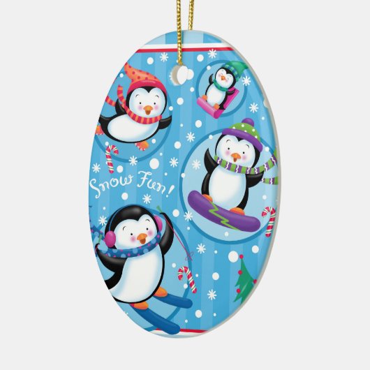 Penguin Fun Ornament (Links)