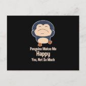 Penguin Funny Briefkaart (Voorkant)
