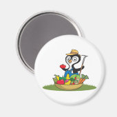 Penguin Gardener Magneet (Voorkant / Achterkant)