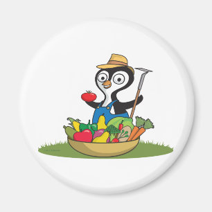 Penguin Gardener Magneet