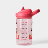 Penguin gepersonaliseerde waterfles met tijdlijn (Links)