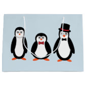 Penguin Gift Bag Groot Cadeauzakje (Voorkant)