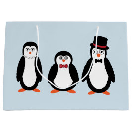 Penguin Gift Bag Groot Cadeauzakje