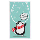 Penguin Gift Bag Klein Cadeauzakje (Achterkant)