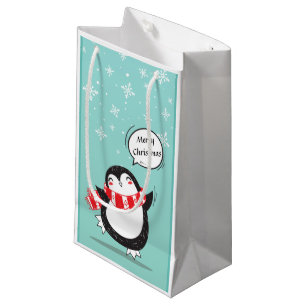 Penguin Gift Bag Klein Cadeauzakje