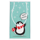 Penguin Gift Bag Klein Cadeauzakje (Voorkant)