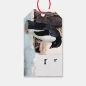 Penguin Gift Labels Cadeaulabel (Achterkant)