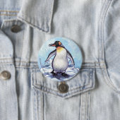 Penguin Gifts & Accessoires Ronde Button 7,6 Cm (In situ)