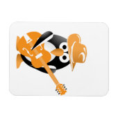 Penguin gitarist magneet (Horizontaal)