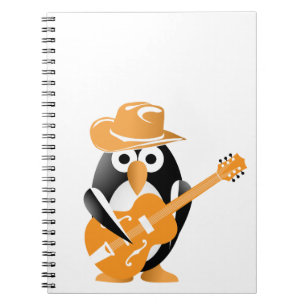 Penguin gitarist notitieboek