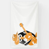 Penguin gitarist spandoek (Verticaal)