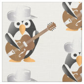 Penguin gitarist stof (Close Up)
