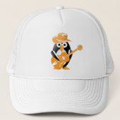 Penguin gitarist trucker pet (Voorkant)